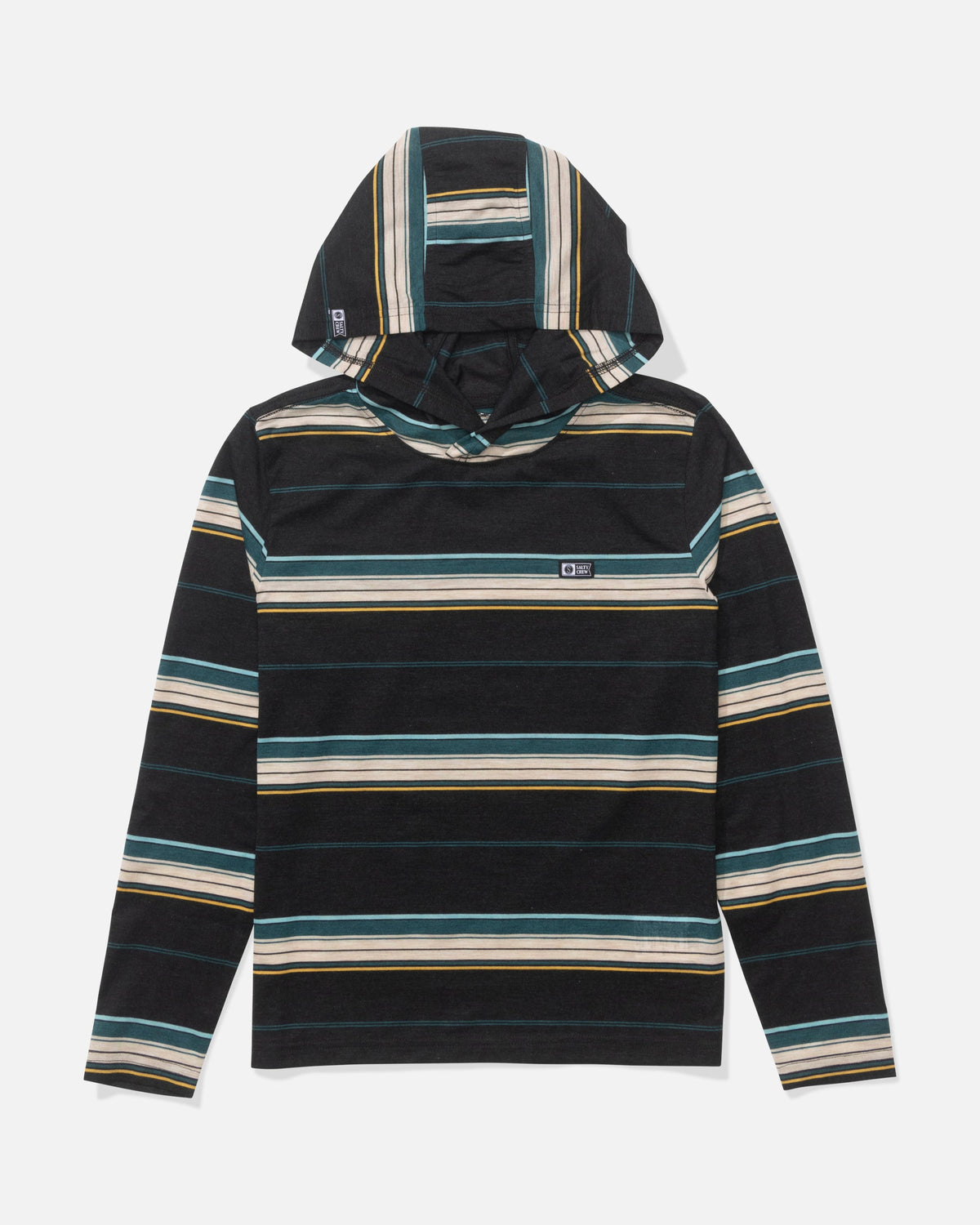 SEAWAY BOYS UV HOODIE - BLACK | Salty Crew