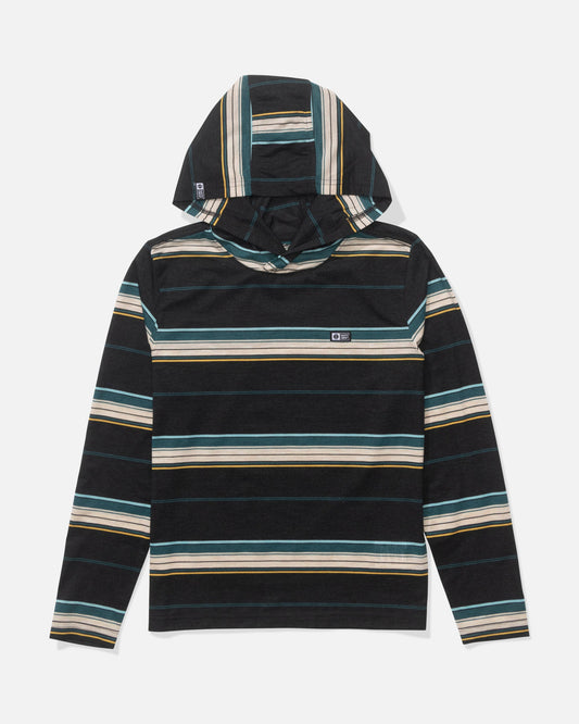 SEAWAY BOYS UV HOODIE - BLACK | Salty Crew