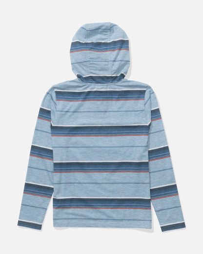 SEAWAY BOYS UV HOODIE - Mineral Blue | Salty Crew