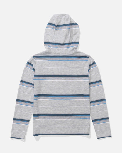 SEAWAY BOYS UV HOODIE - Light Grey | Salty Crew