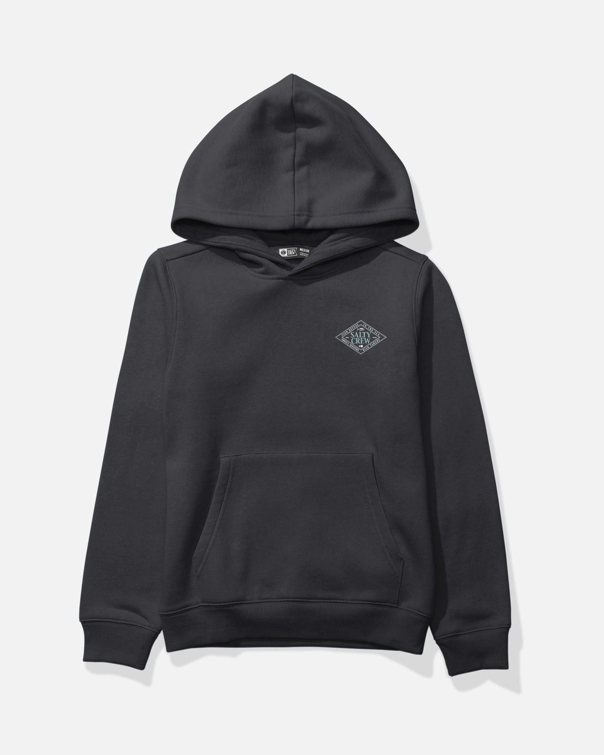 ICONIC BOYS FLEECE - BLACK | Salty Crew