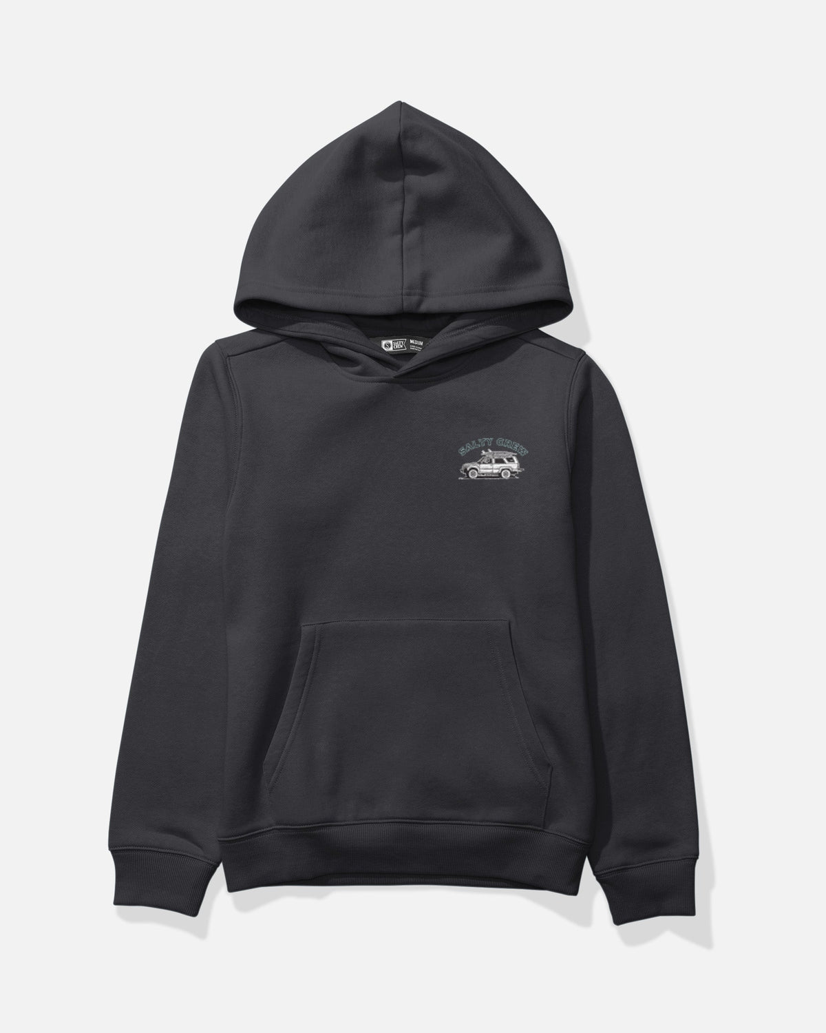 GET READY BOYS FLEECE - BLACK | Salty Crew