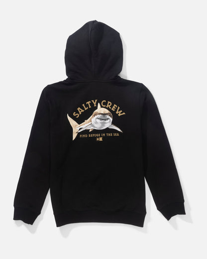 LURKING BOYS FLEECE - Black | Salty Crew