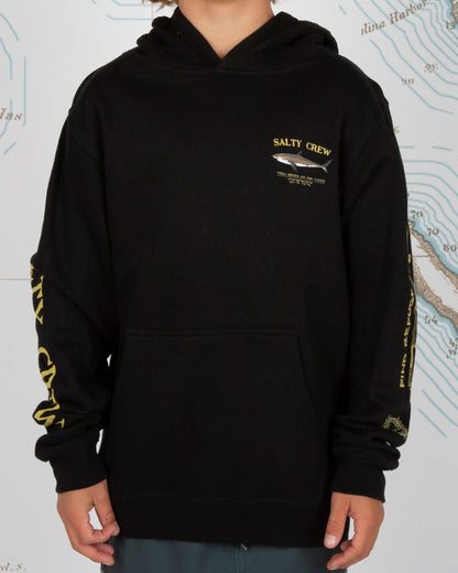 Salty Crew - Bruce Black Boys Hood Fleece | Salty Crew