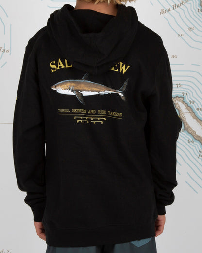 Salty Crew - Bruce Black Boys Hood Fleece | Salty Crew