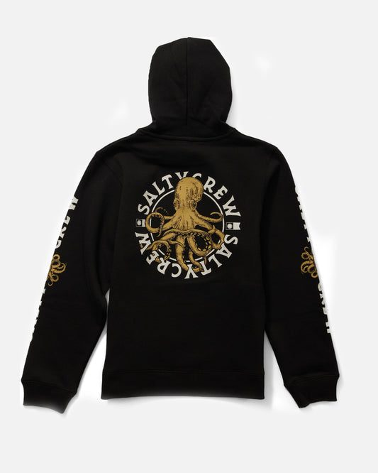 TENTACLES BOYS FLEECE - Black | Salty Crew