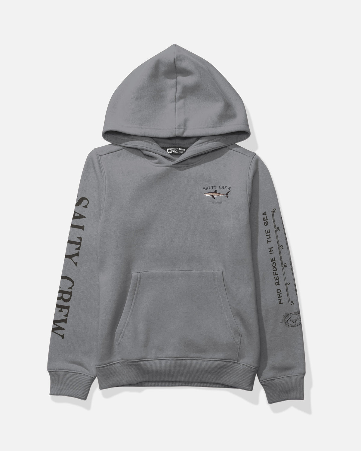 BRUCE BOYS FLEECE - Shark Skin | Salty Crew