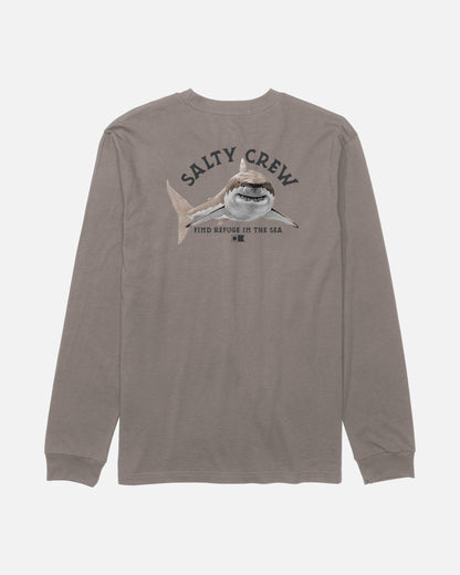 LURKING BOYS LS TEE - Cinder | Salty Crew