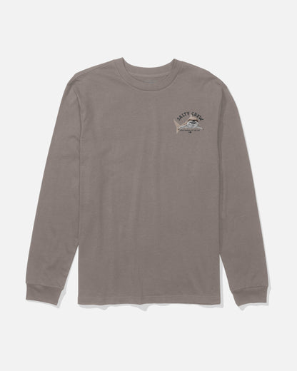 LURKING BOYS LS TEE - Cinder | Salty Crew