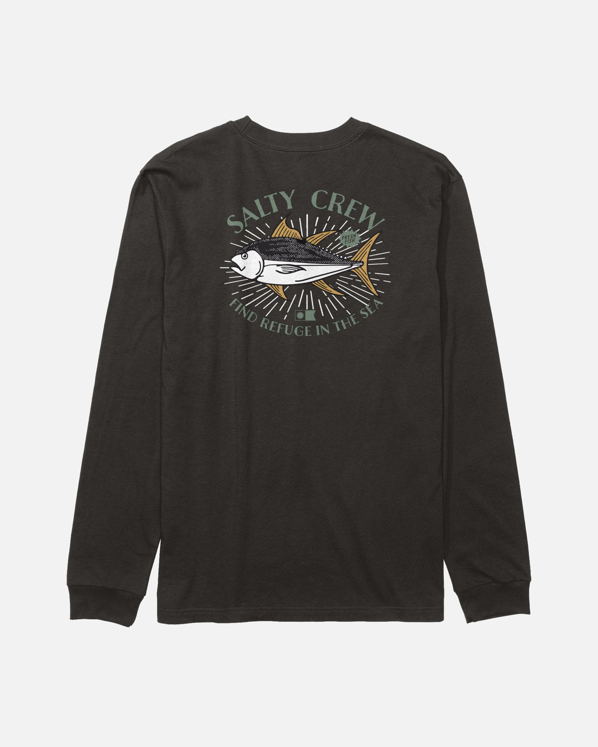 OMAKASE BOYS LS TEE - BLACK | Salty Crew