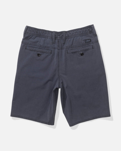 TRANSOM BOYS OVERDYE SHORT - Magnet | Salty Crew