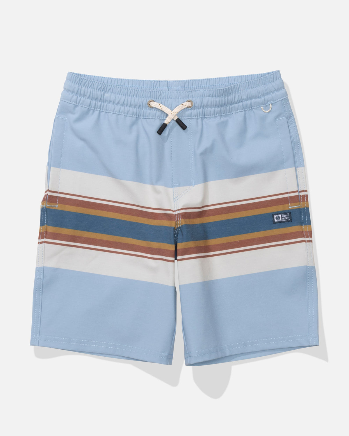 CREW BOYS STRIPE VOLLEY - Coast Blue | Salty Crew