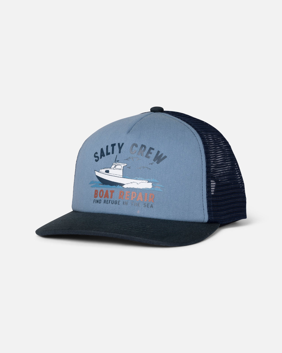 GOOD TIMES BOYS TRUCKER - Blue | Salty Crew