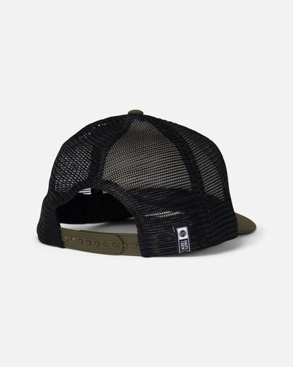 GOOD TIMES BOYS TRUCKER - Dark Olive | Salty Crew