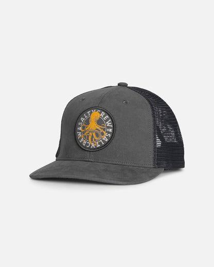 TENTACLES BOYS RETRO TRUCKER - Dark Grey | Salty Crew