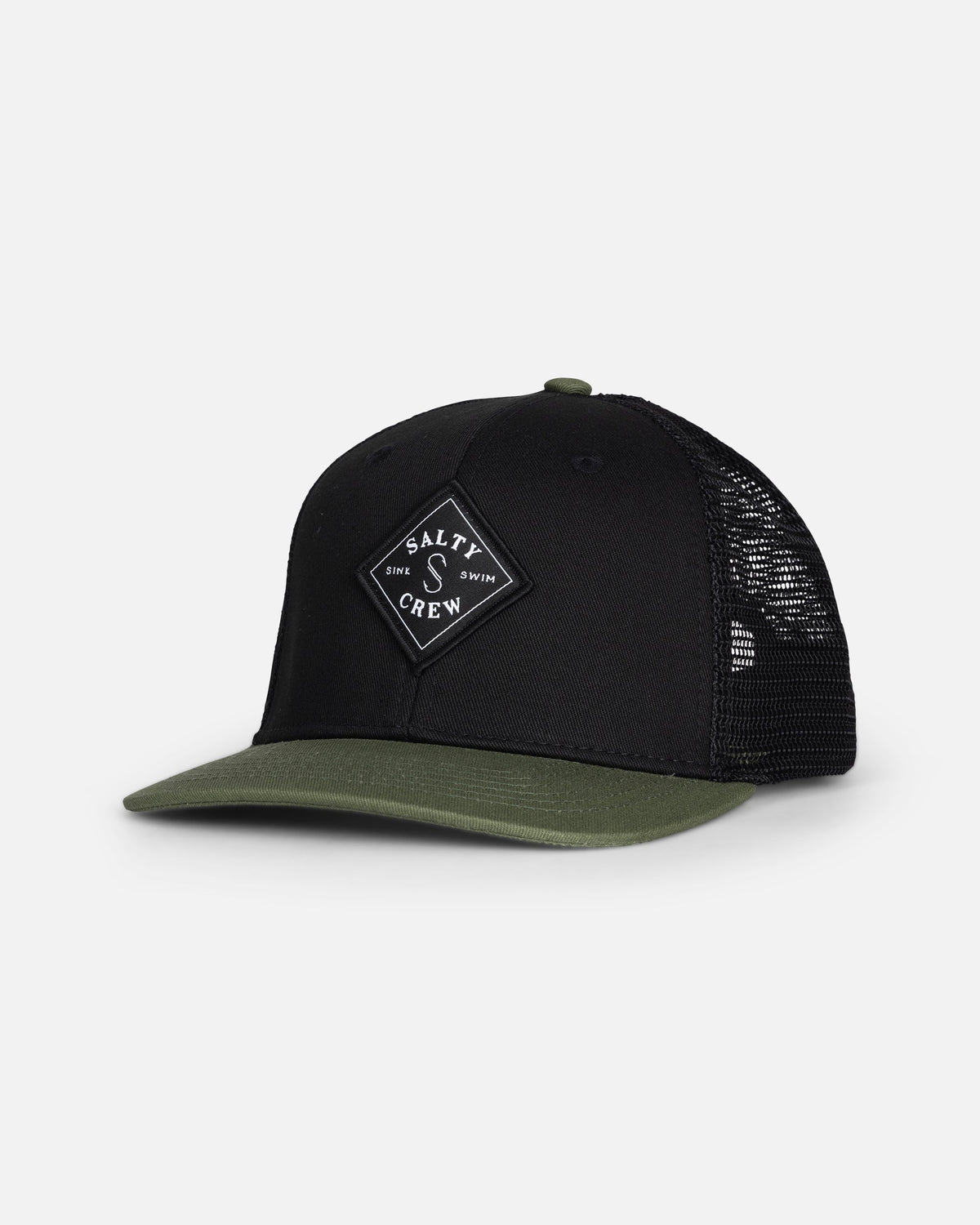 SEALINE BOYS TRUCKER - Black/Green | Salty Crew