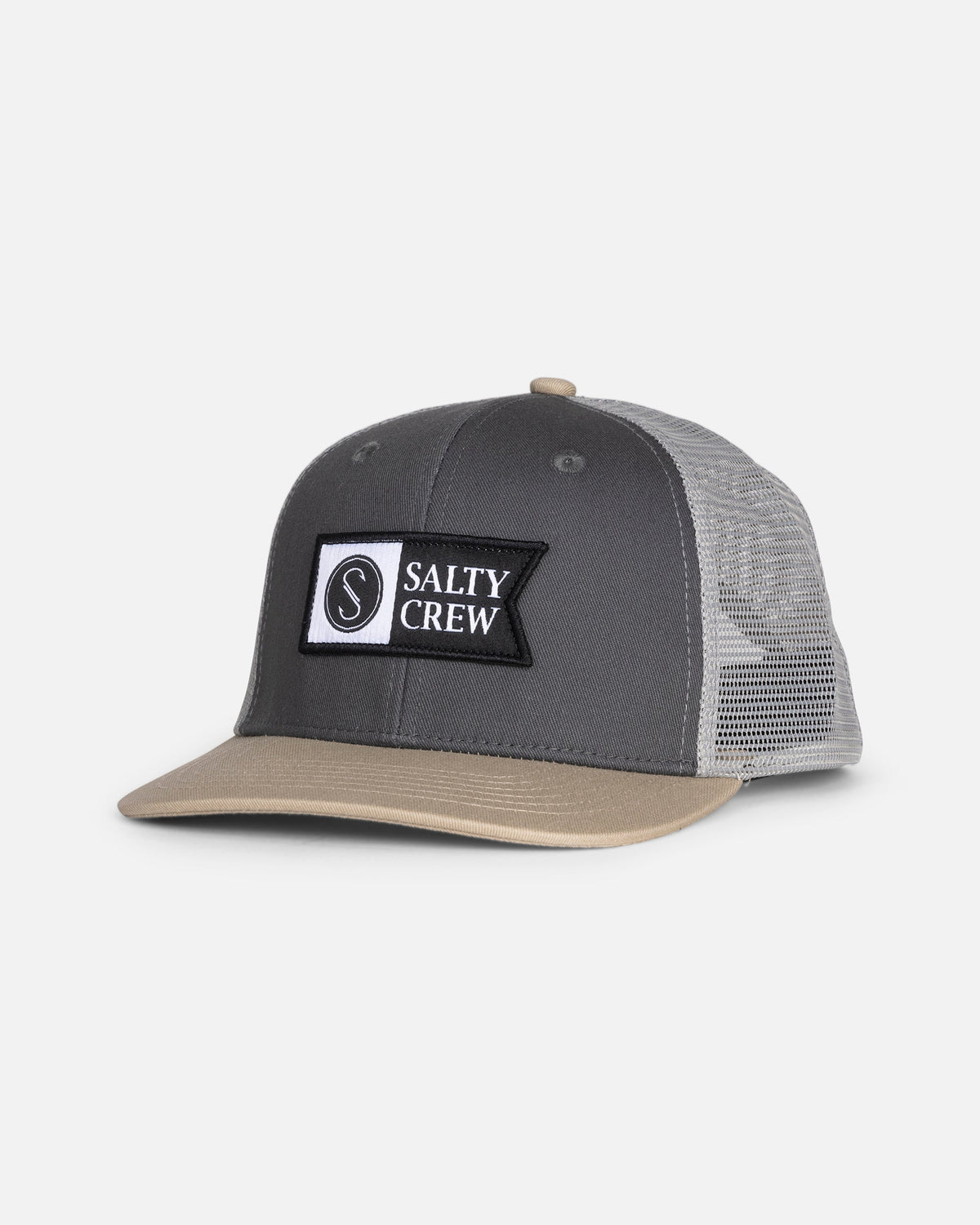 PINNACLE BOYS RTRO TRCKR - Grey/Tan | Salty Crew