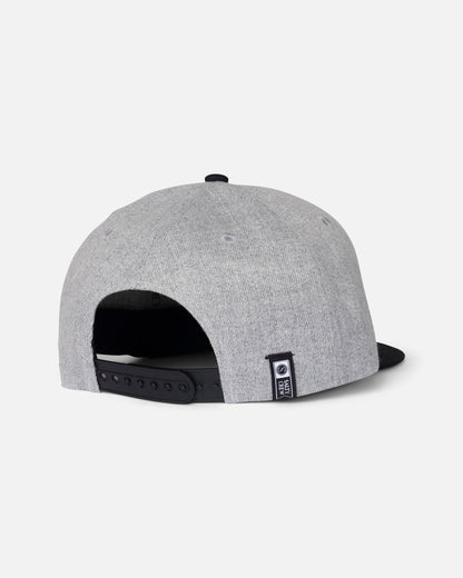 BRUCE BOYS 6 PANEL - Grey Heather | Salty Crew