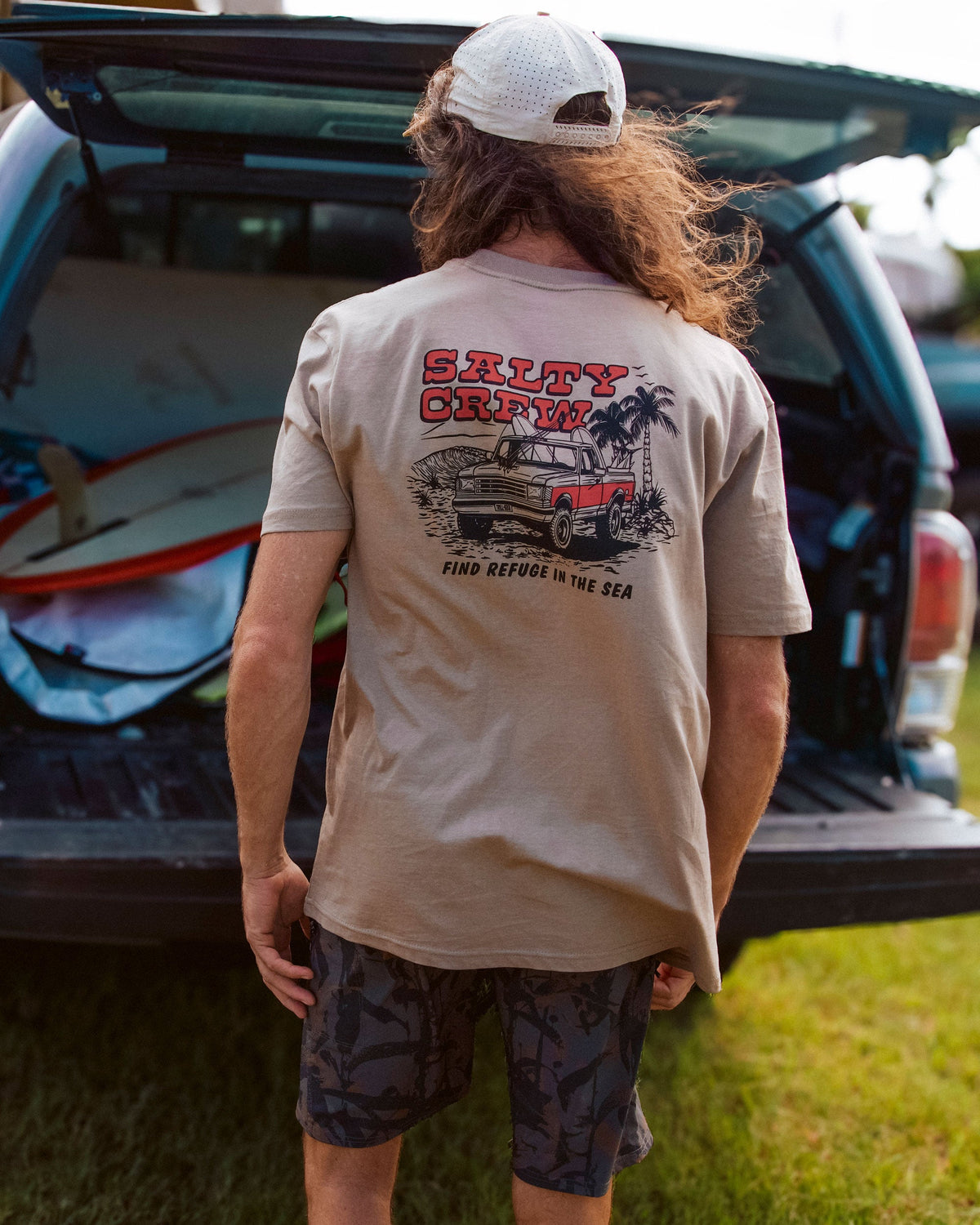 TRUCK STOP CLASSIC TEE - Twig | Salty Crew