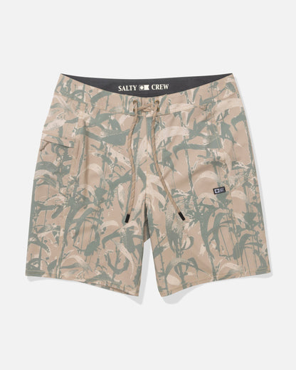 FLAGSHIP BOARDSHORT - Light Camo | Salty Crew