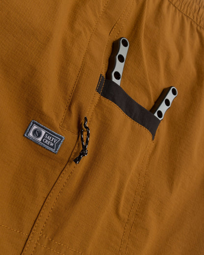 CREW BOATSHORT EWAIST - Bronze Brown | Salty Crew