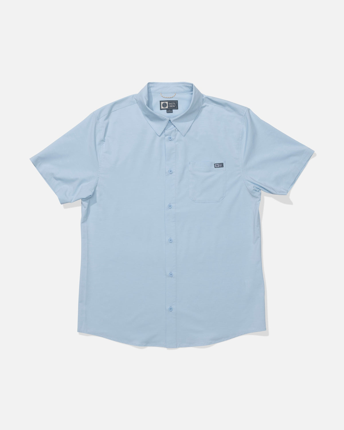 DRIFTER UV BUTTON UP - Clear Sky | Salty Crew