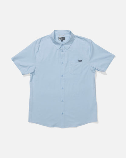 DRIFTER UV BUTTON UP - Clear Sky | Salty Crew