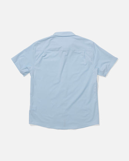 DRIFTER UV BUTTON UP - Clear Sky | Salty Crew