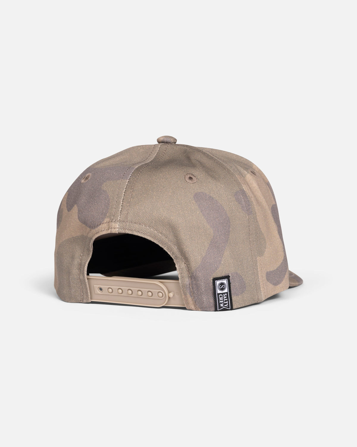 UPSIDEDOWN CREW SNAPBACK - Camo | Salty Crew