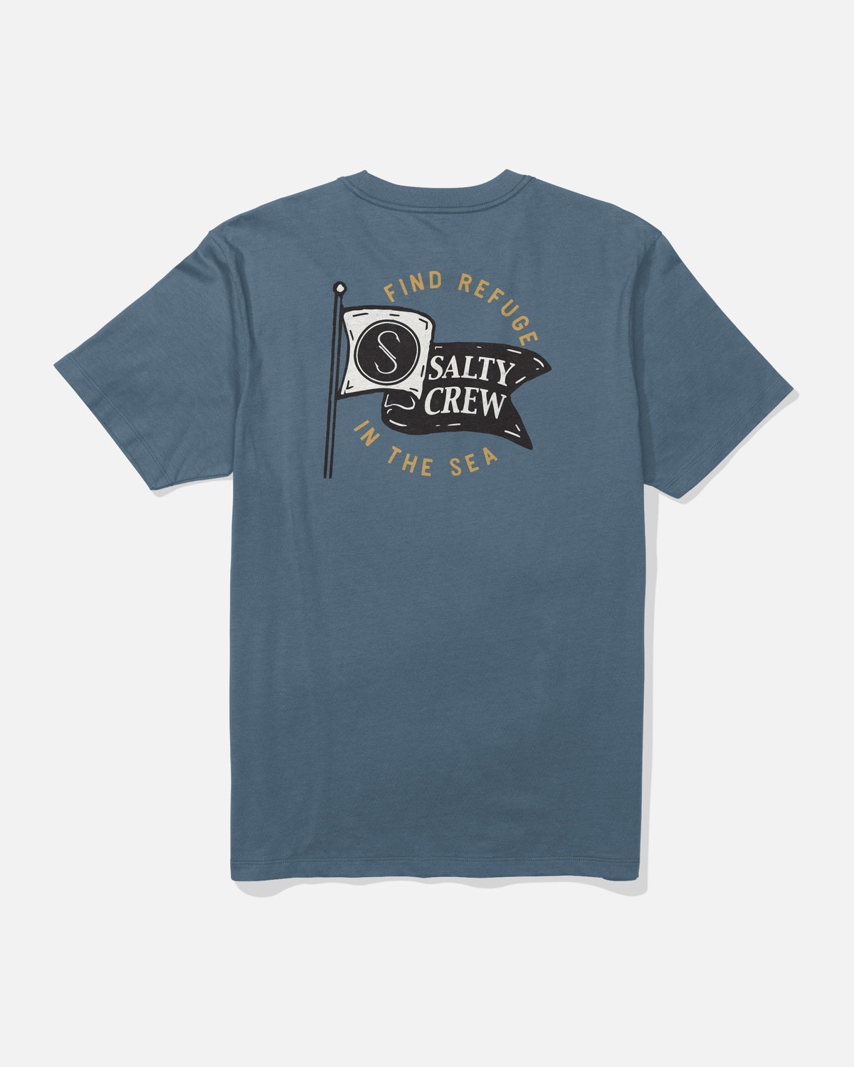 WAVEY SS TEE - Slate | Salty Crew