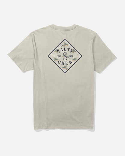 TIPPET FILL SS TEE - Bone | Salty Crew