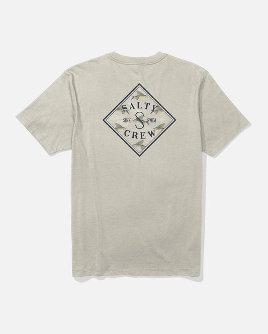 TIPPET FILL SS TEE - Bone | Salty Crew