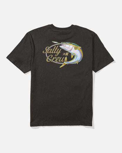 YELLOWTAIL CLASSC SS TEE - BLACK | Salty Crew