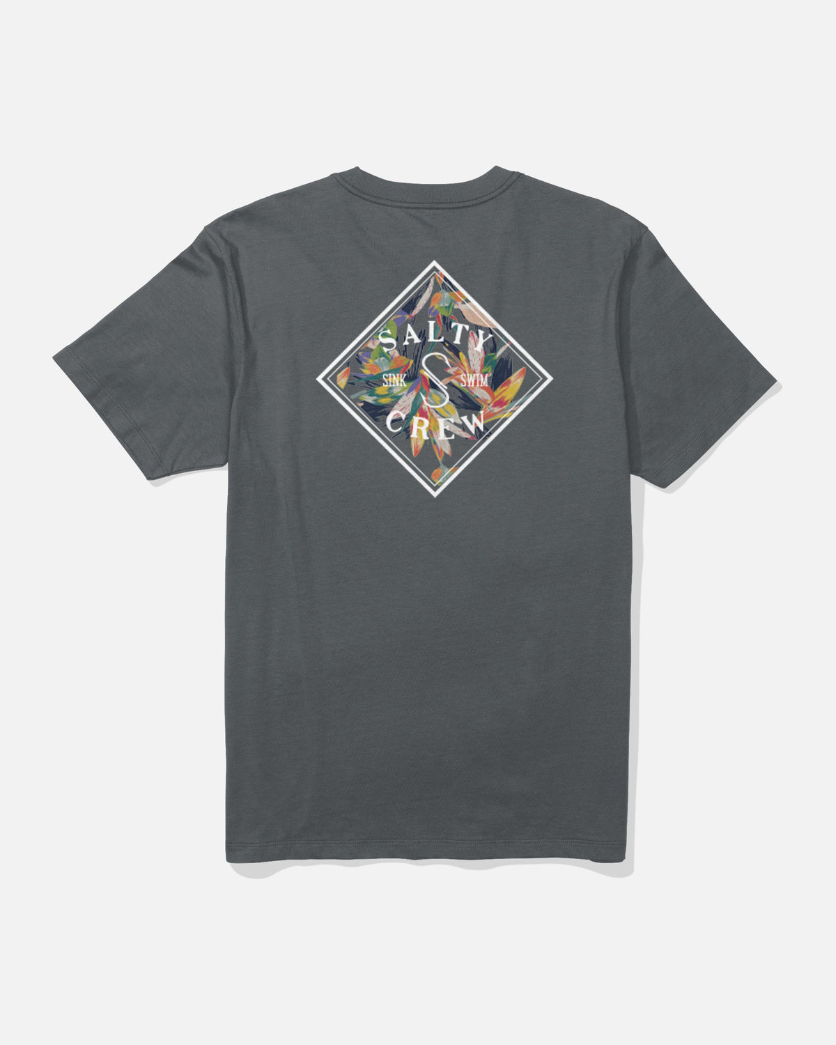 TIPPET FILL SS TEE - Charcoal | Salty Crew