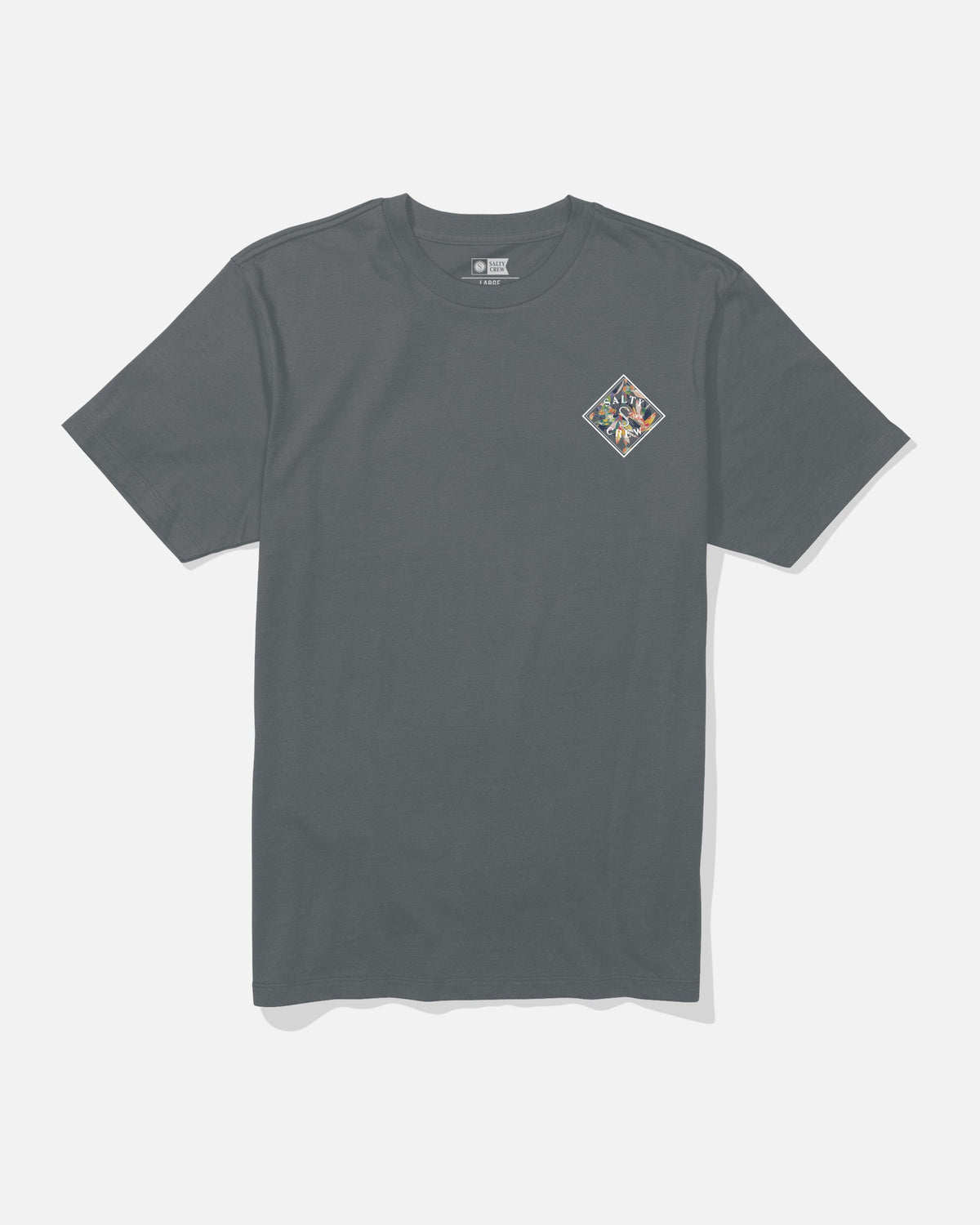 TIPPET FILL SS TEE - Charcoal | Salty Crew