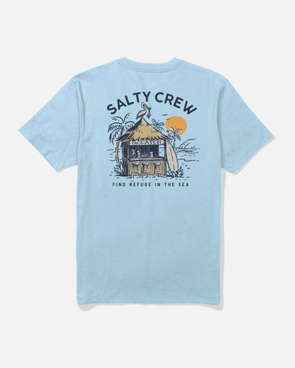 THE CATCH SS TEE - Clear Sky | Salty Crew