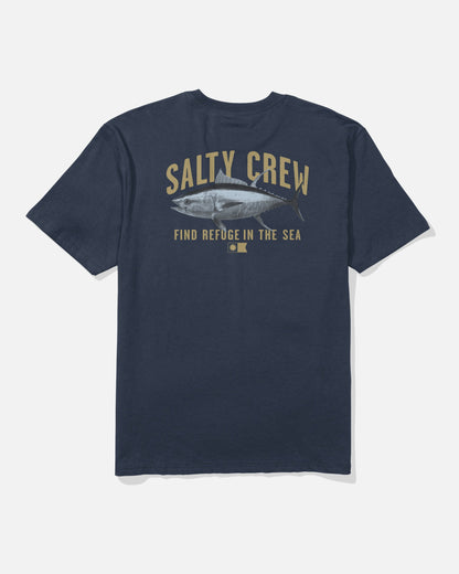 BITMAP CLASSIC SS TEE - Navy | Salty Crew