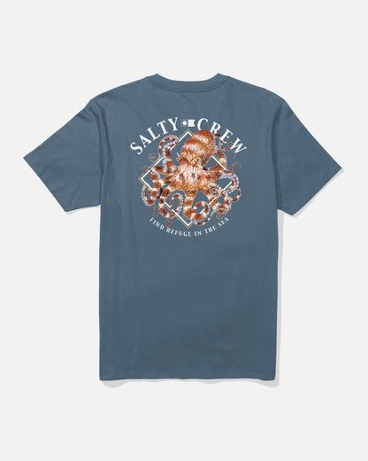 OCTOPOD SS TEE - Slate | Salty Crew
