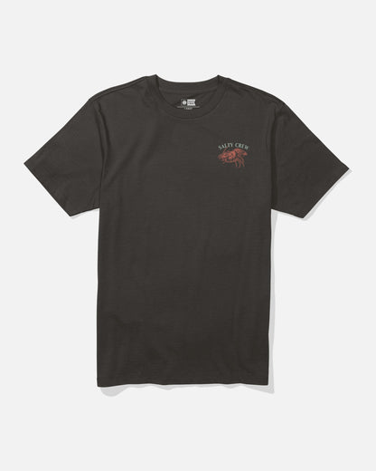 SHELLED SS TEE - BLACK | Salty Crew