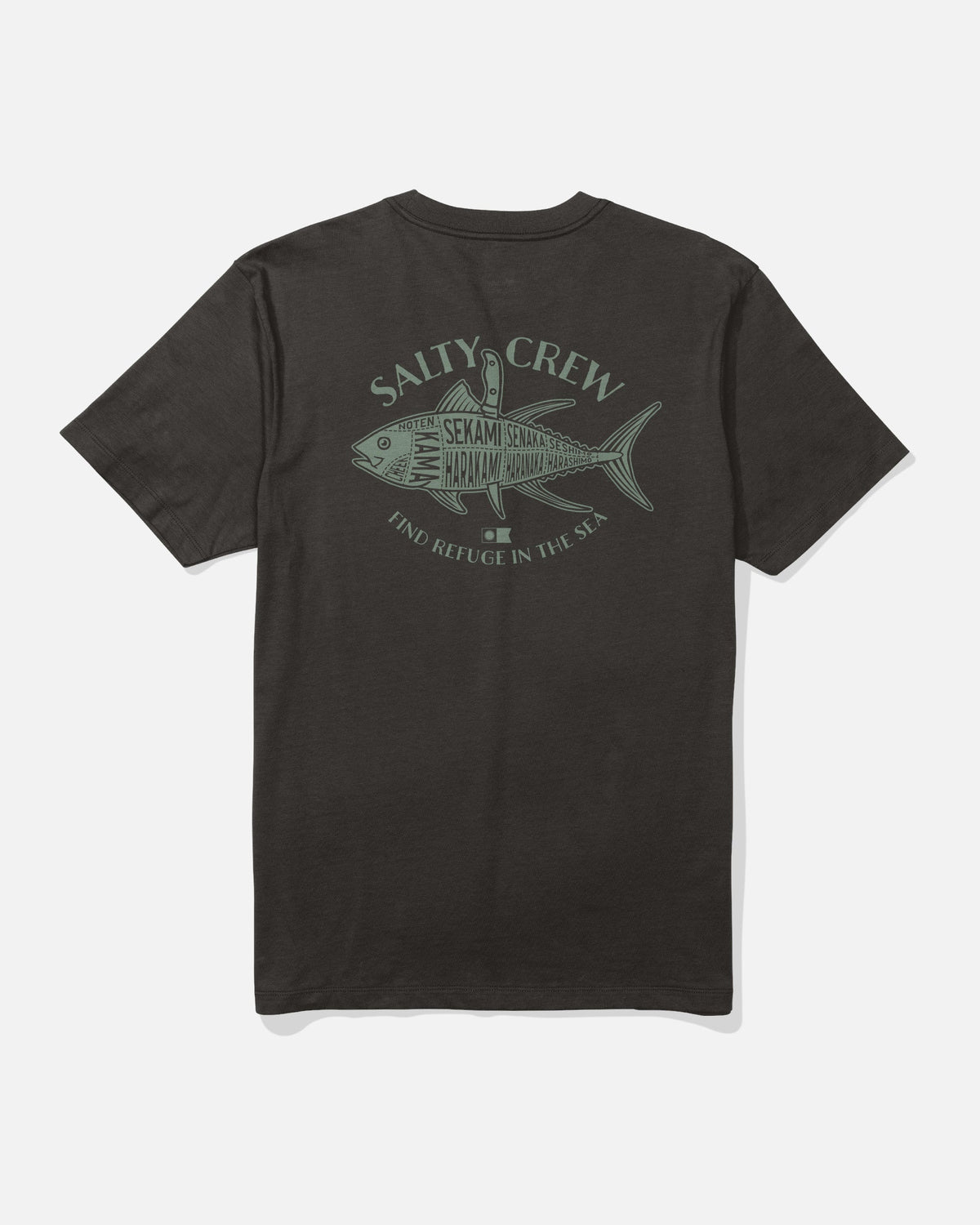OMAKASE SS TEE - BLACK | Salty Crew