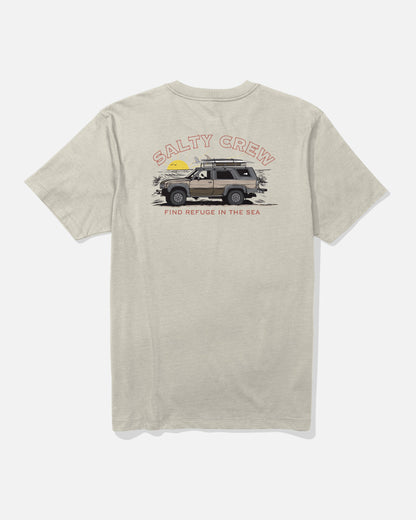GET READY SS TEE - Bone | Salty Crew
