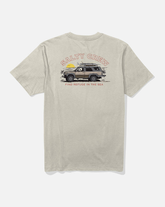 GET READY SS TEE - Bone | Salty Crew
