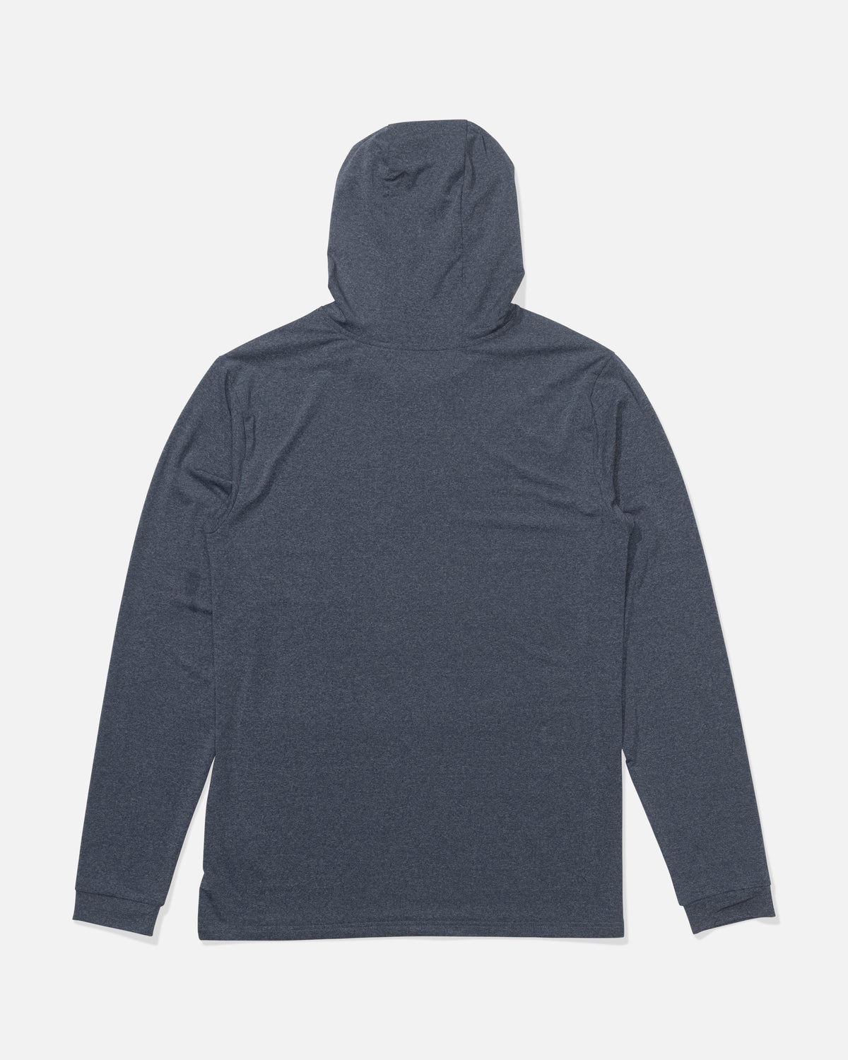 FLAGSHIP HOOD SUNSHIRT - Navy Heather | Salty Crew