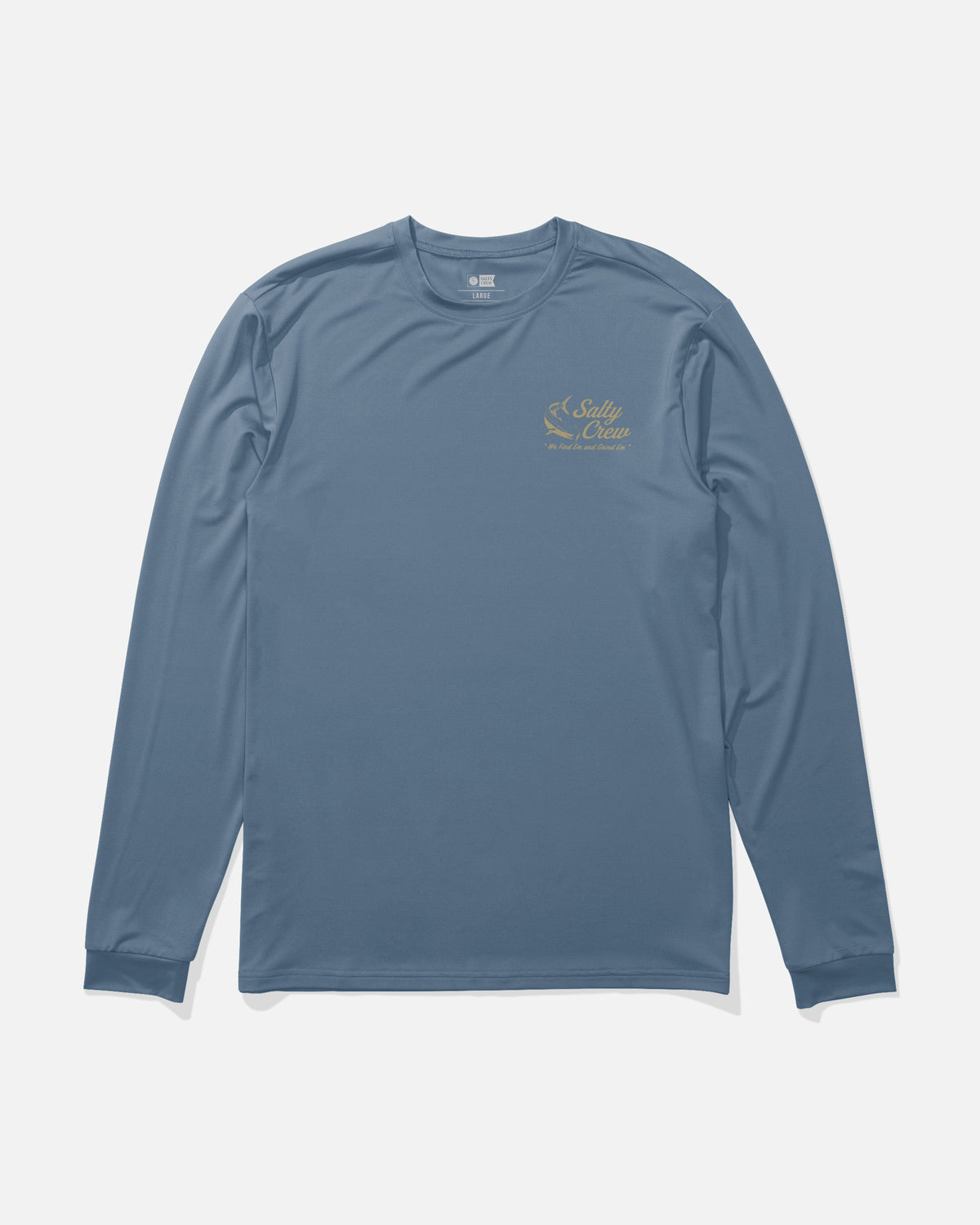 KELP CONTROL LS SUNSHIRT - Captains Blue | Salty Crew
