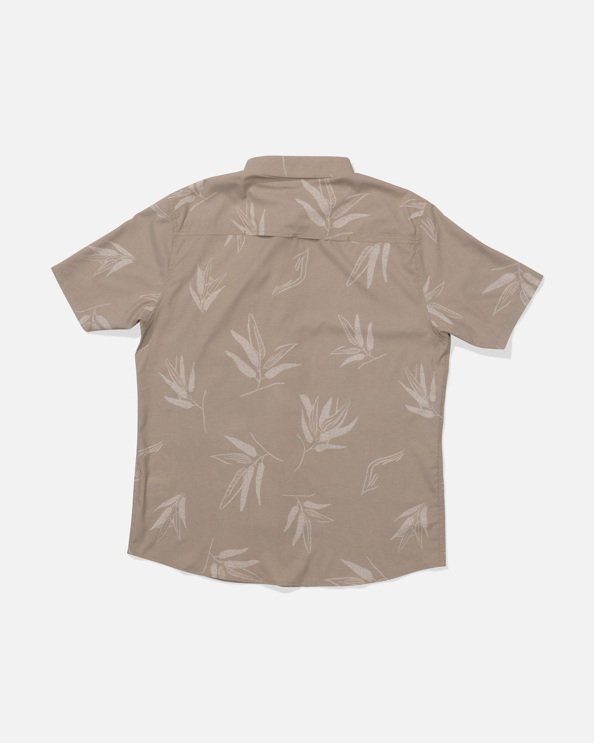 FLAGSHIP UV BUTTON UP - Dark Khaki | Salty Crew