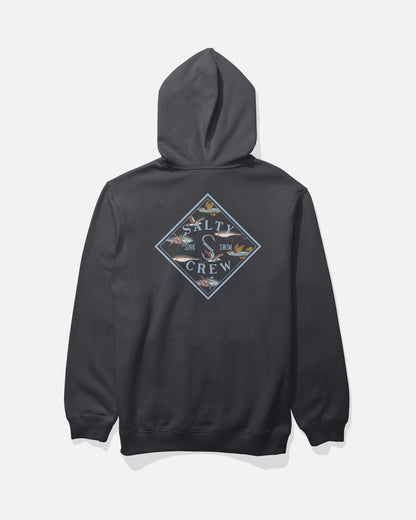 TIPPET FILL FLEECE - BLACK | Salty Crew
