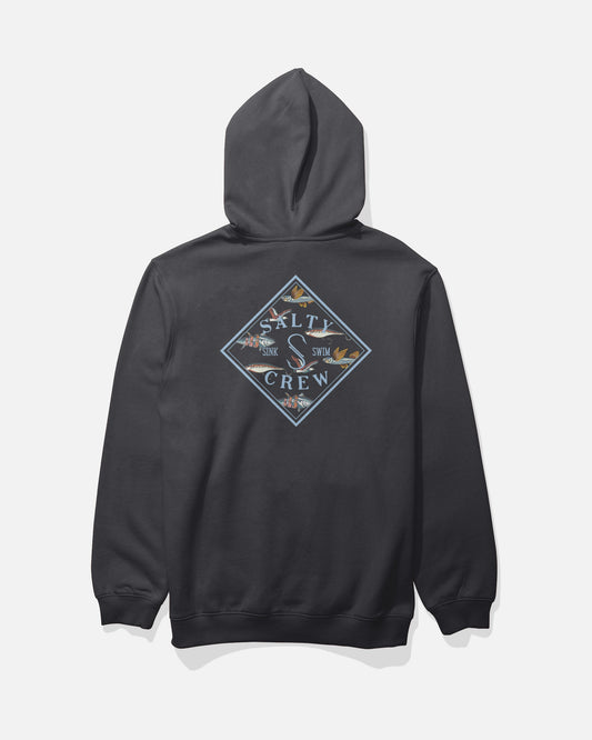 TIPPET FILL FLEECE - BLACK | Salty Crew