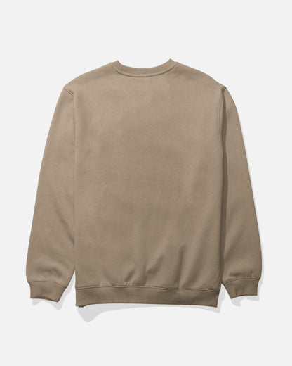 CRAFTED CREW FLEECE - Khaki | Salty Crew
