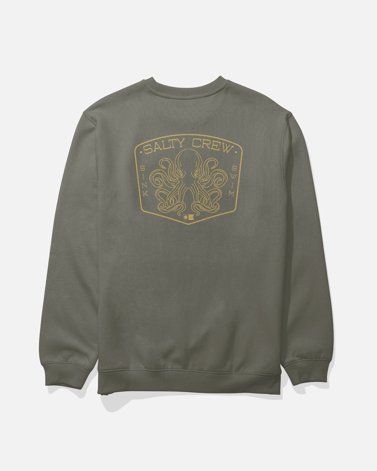 TAKO CLUB CREW FLEECE - Dusty Olive | Salty Crew