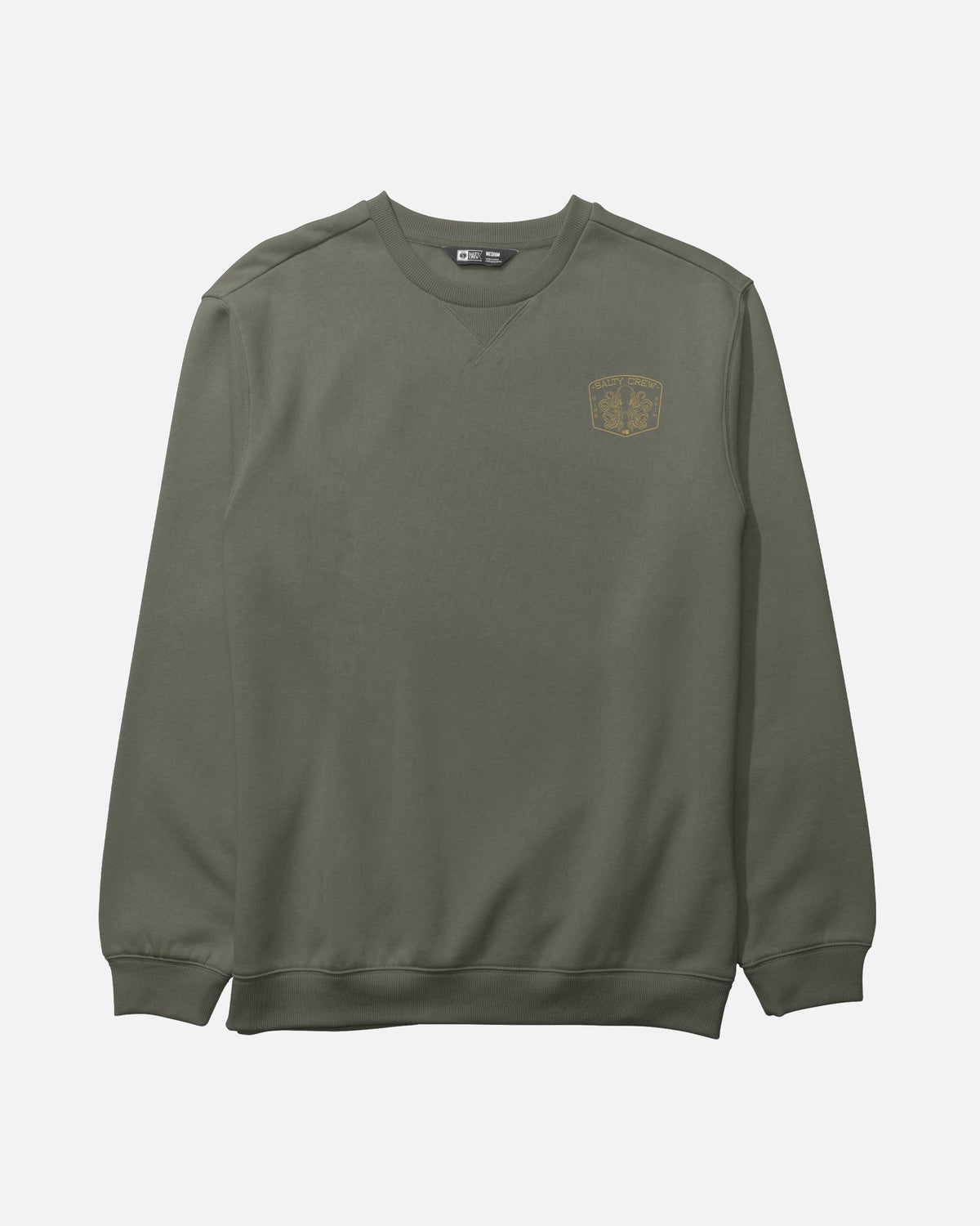 TAKO CLUB CREW FLEECE - Dusty Olive | Salty Crew